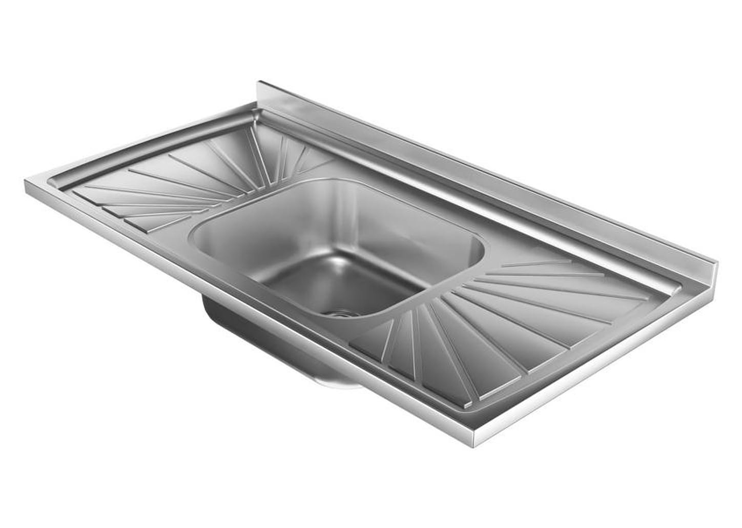 Pia de Cozinha Inox GNX 105x14x53cm PIA10001
