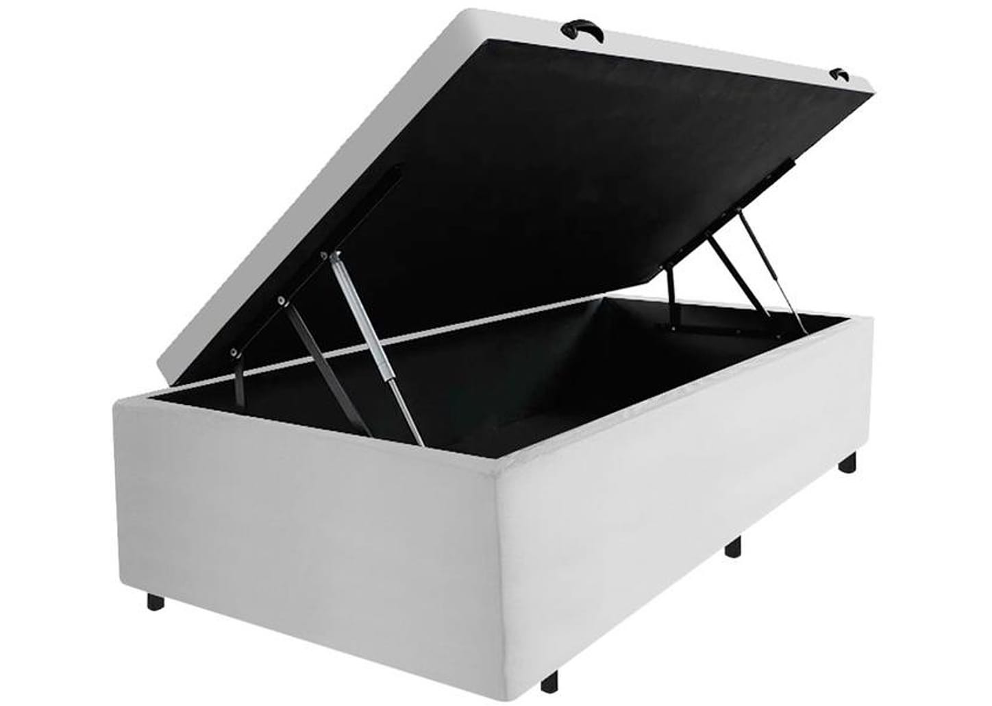 Base Cama Box Solteiro V-Joy com Baú 38x88x188cm Bravus