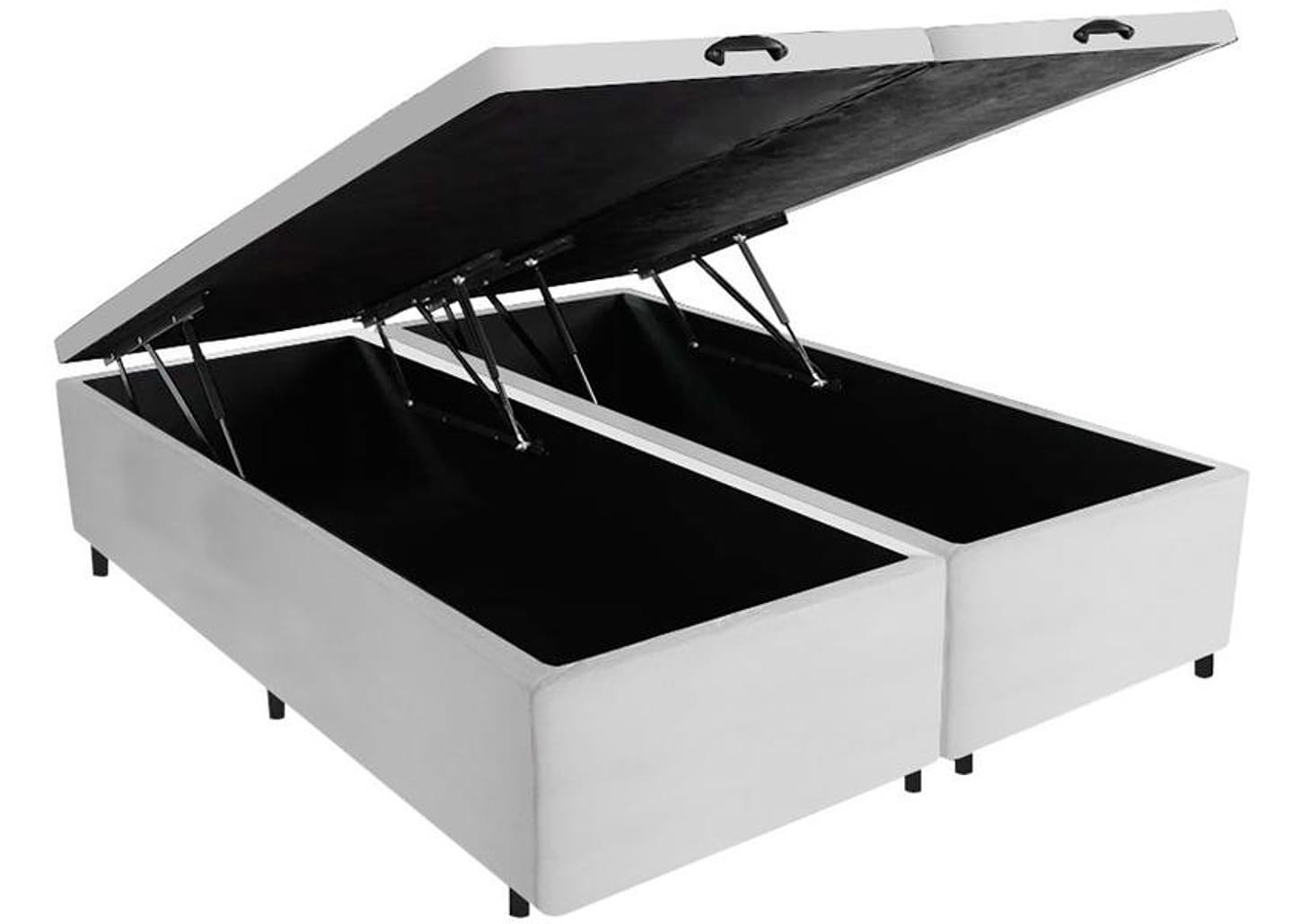 Base Cama Box Queen V-Joy com Baú 38x158x198cm Bravus