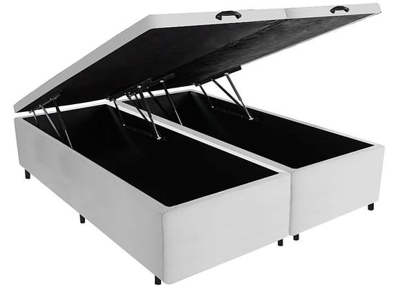 Base Cama Box Queen V-Joy com Baú 38x158x198cm Bravus