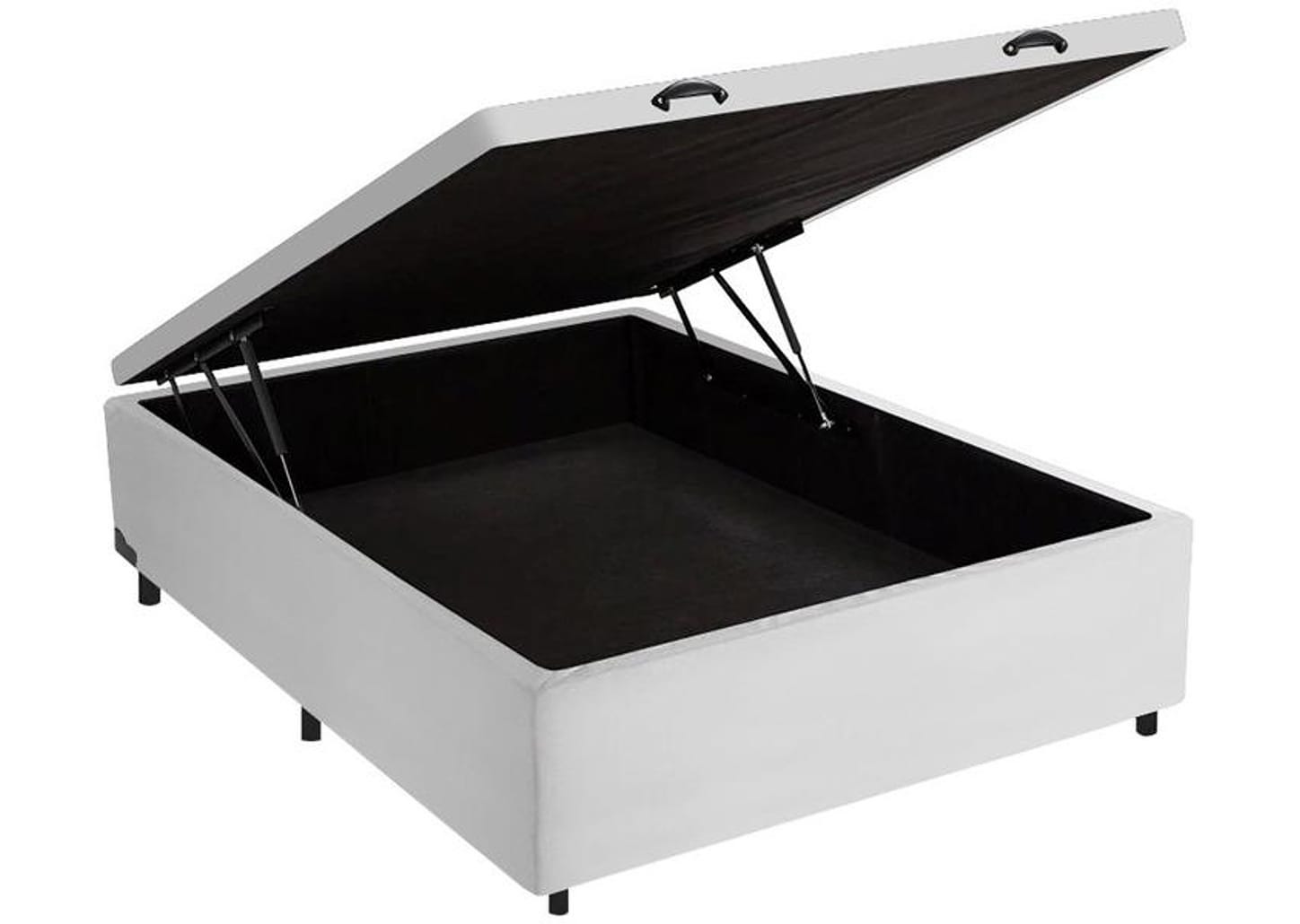 Base Cama Box Casal V-Joy com Baú 38x138x188cm Bravus