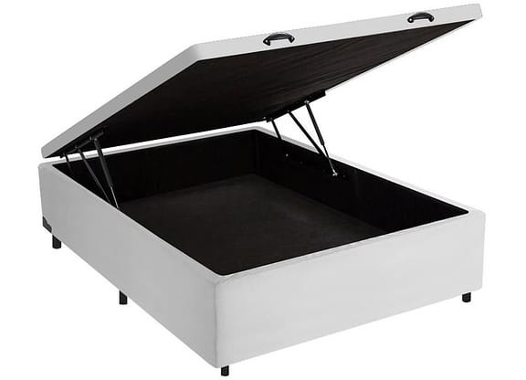 Base Cama Box Casal V-Joy com Baú 38x138x188cm Bravus