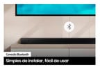 Soundbar Samsung HW-B550/ZD 2.1 Bluetooth com Subwoofer sem Fio 410W