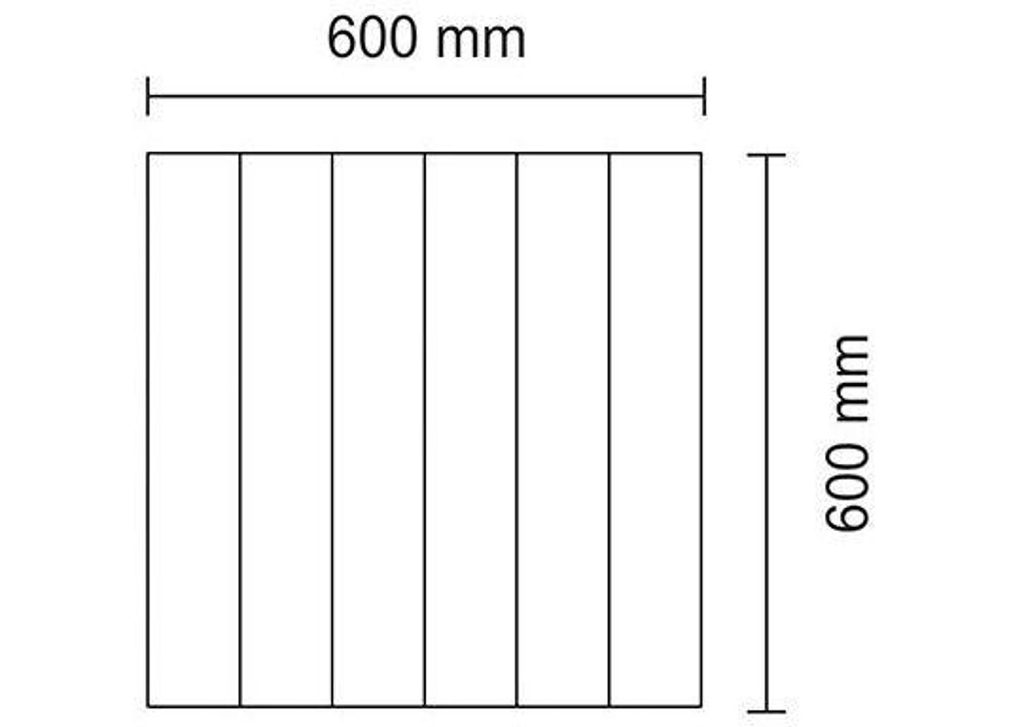 Mesa Quadrada 4 Lugares Tramontina Lille
