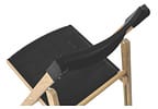Cadeira de Madeira Mista e Polipropileno Pé Palito Dobrável Potenza Itaúba
