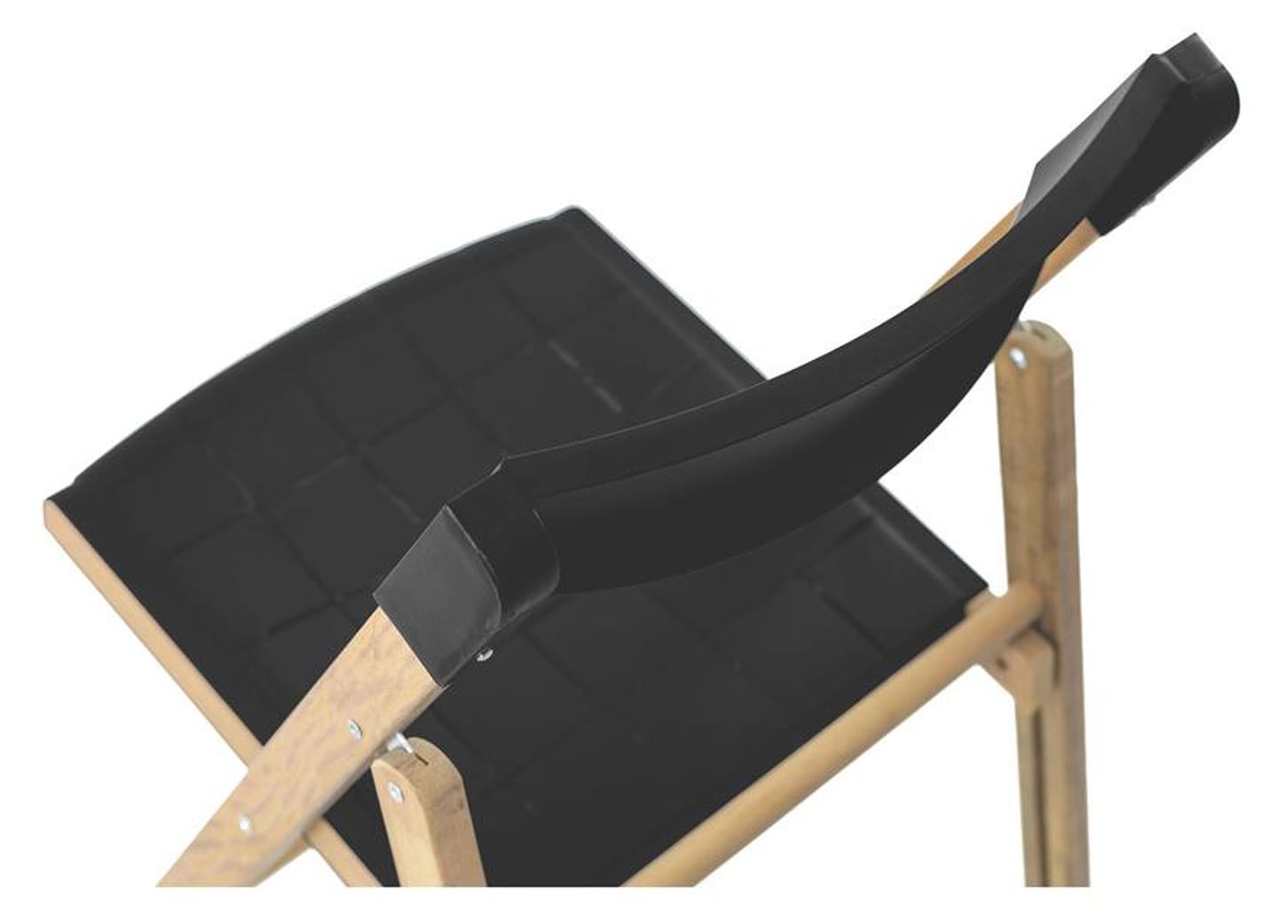 Cadeira de Madeira Mista e Polipropileno Pé Palito Dobrável Potenza Itaúba