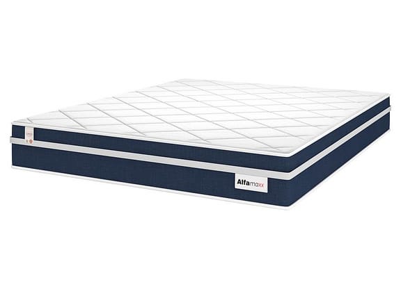Colchão Queen Plumatex Colchões de Molas Ensacadas 22x158x198cm Alfa Maxx