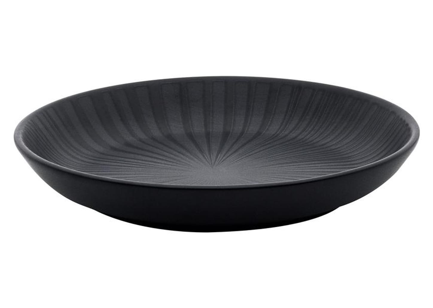 Aparelho de Jantar Chá 20 Peças Oxford Redondo Cerâmica Preta Onix