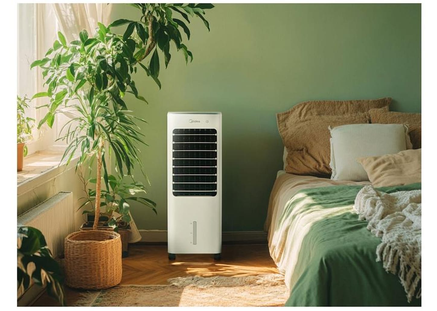 Climatizador de Ar Midea Frio Umidificador 3 Velocidades 5L ACM52