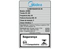 Climatizador de Ar Midea Frio Umidificador 3 Velocidades 5L ACM52