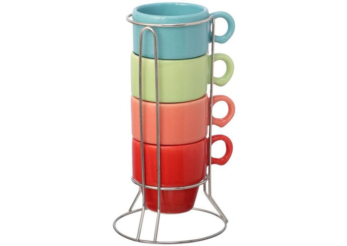 Jogo de Xícaras de Café 90ml Hauskraft Stacky 4 Peças