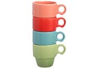 Jogo de Xícaras de Café 90ml Hauskraft Stacky 4 Peças