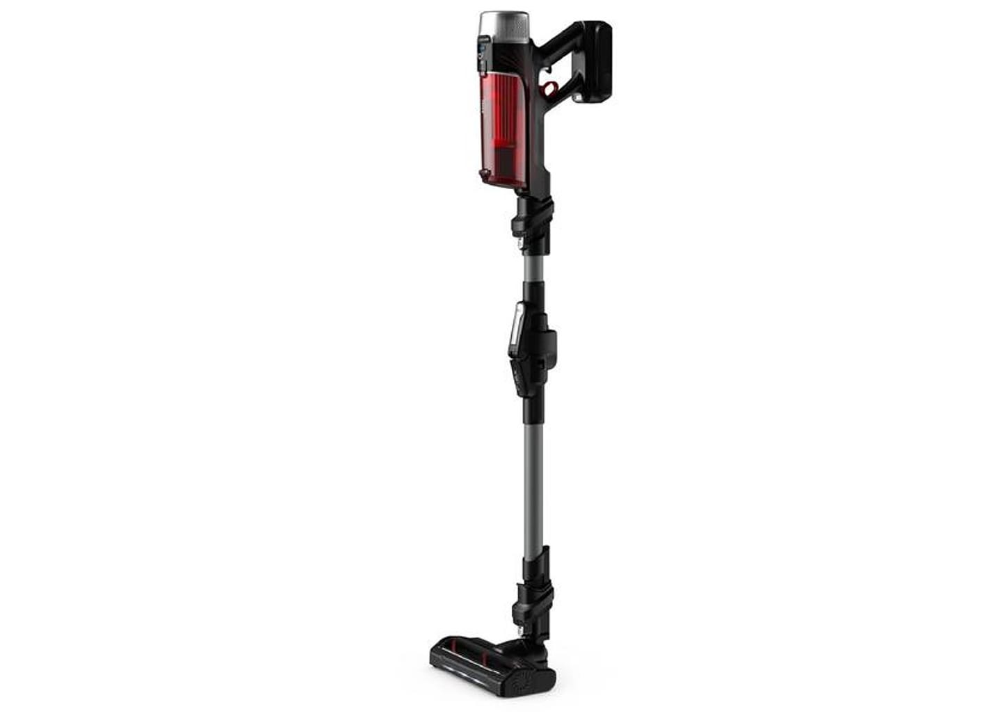 Aspirador de Pó Vertical e Portátil Arno sem Fio a Bateria 250W X-Force Flex 9.60 RH20 Vermelho
