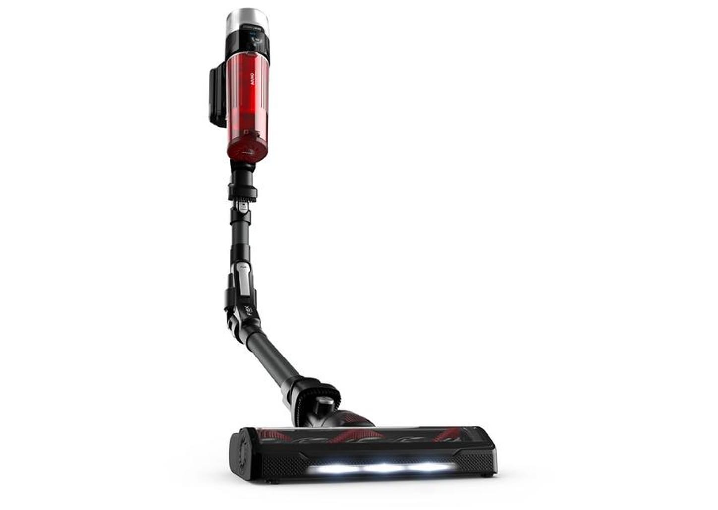 Aspirador de Pó Vertical e Portátil Arno sem Fio a Bateria 250W X-Force Flex 9.60 RH20 Vermelho