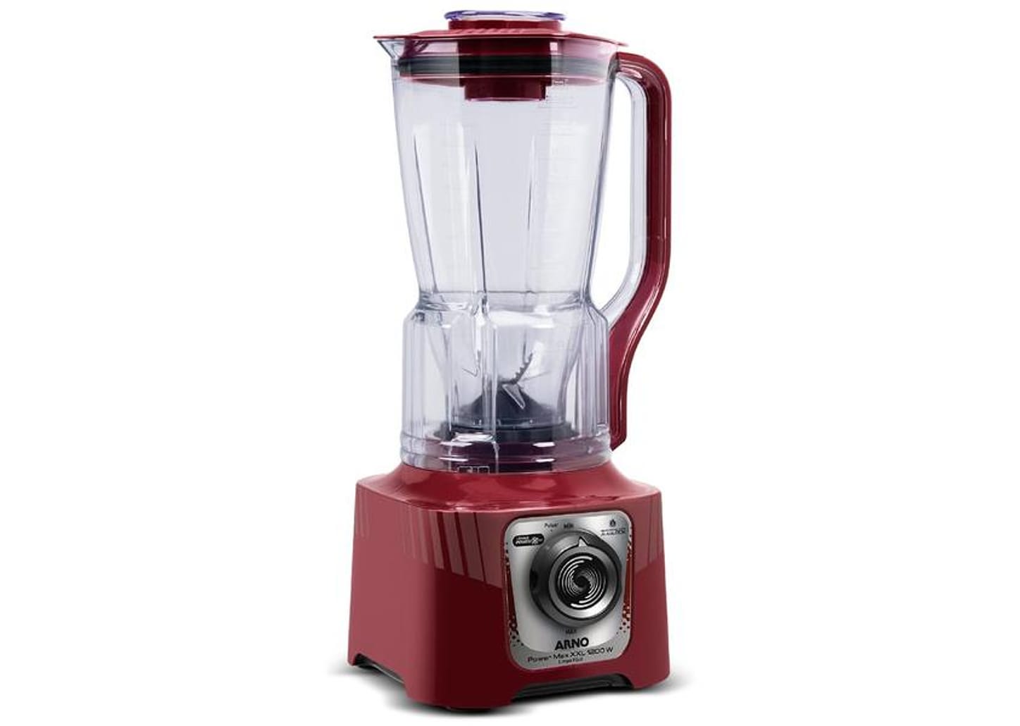 Liquidificador Arno Powermax XXL LN86 1200W Carmim