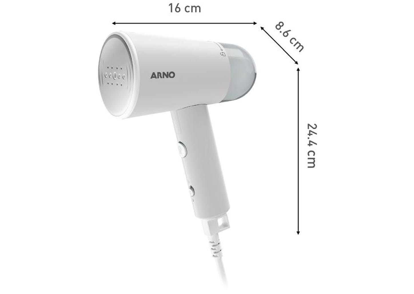 Vaporizador de Roupas Arno Steam Travel HS11 Portátil 70ml 1100W com Acessórios