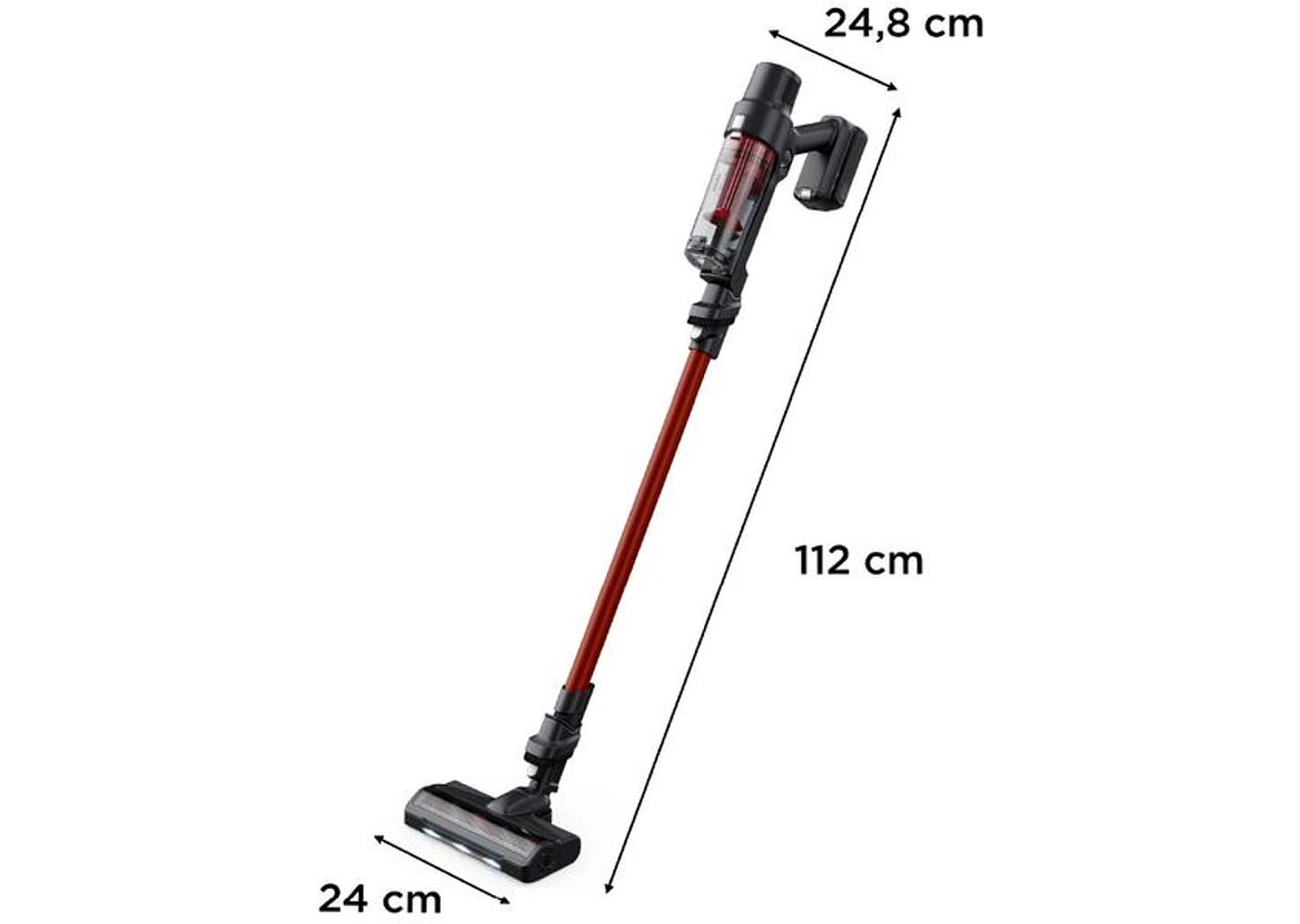 Aspirador de Pó Vertical e Portátil Arno sem Fio a Bateria 140W X-Pert RH6A