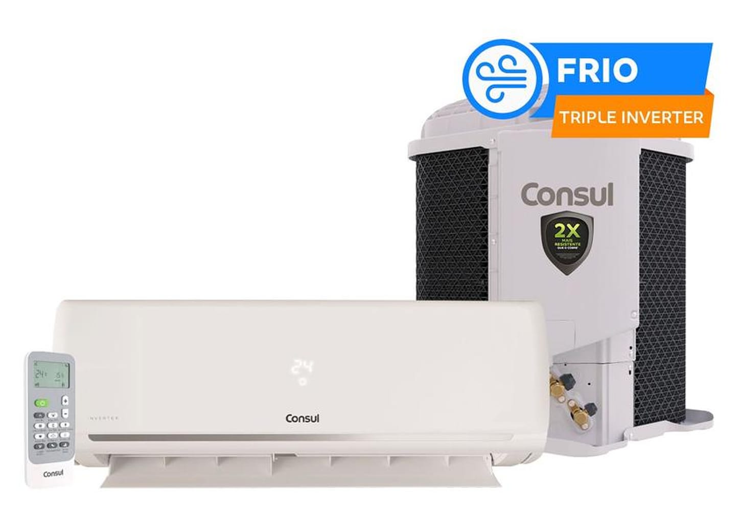 Ar-condicionado Split 22.000 BTUs Consul Triple Inverter Frio CBL22CB