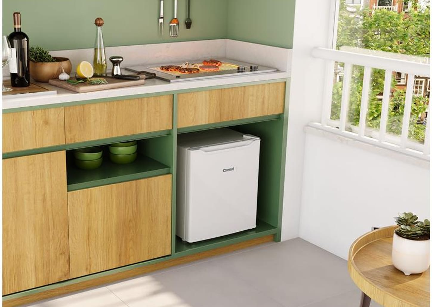 Frigobar Consul 47L Branco CRC04AB