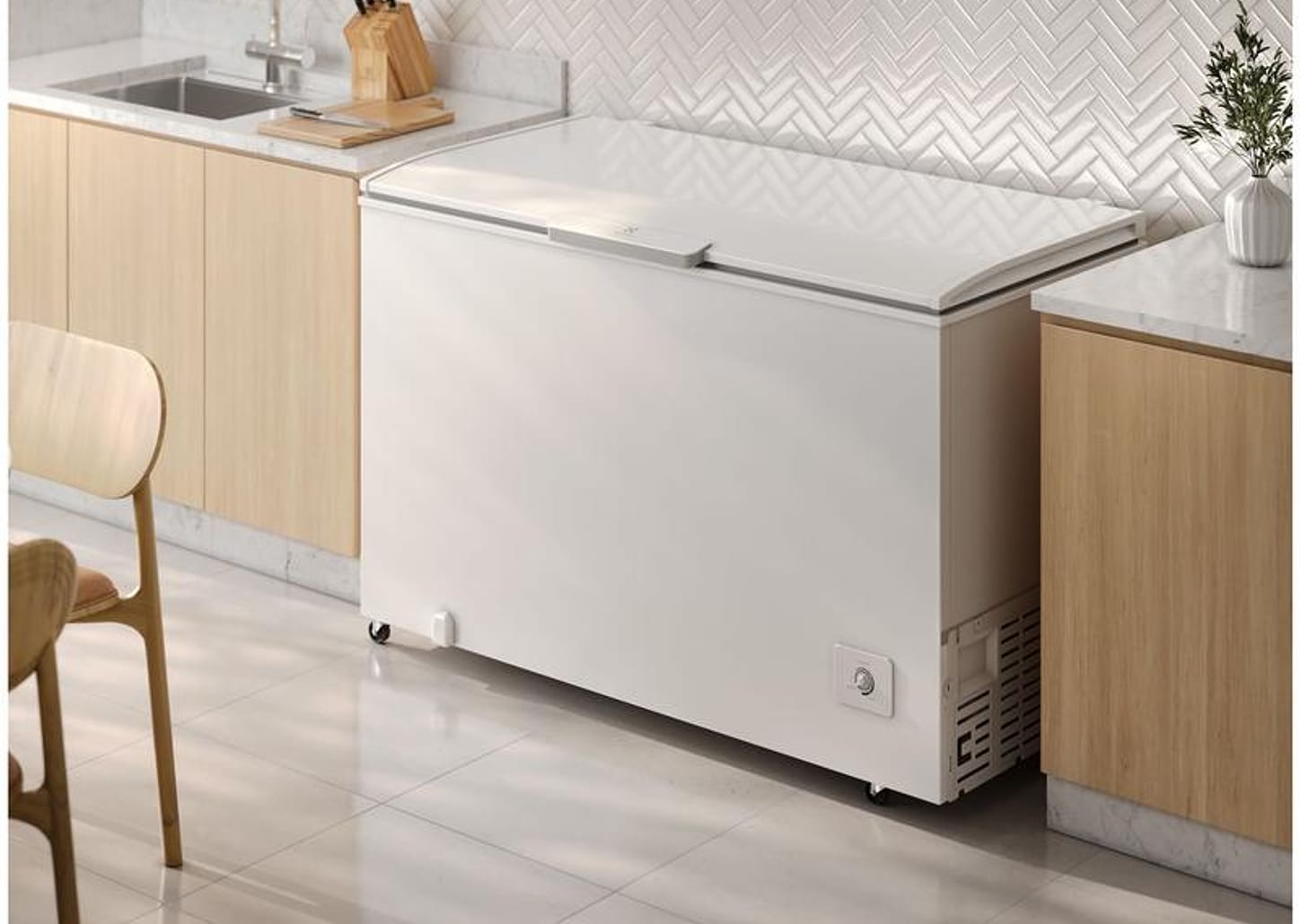 Freezer Horizontal Electrolux 1 Porta 400L HI440 7873164