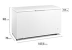 Freezer Horizontal Electrolux 1 Porta 513L HI550 7873119