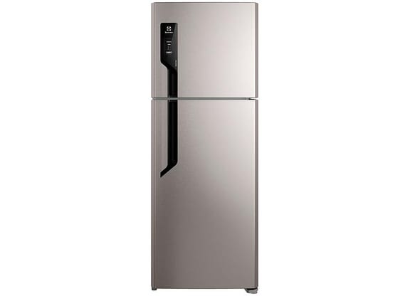 Geladeira/Refrigerador Electrolux Frost Free Duplex Inox Look 480L Efficient TF71S