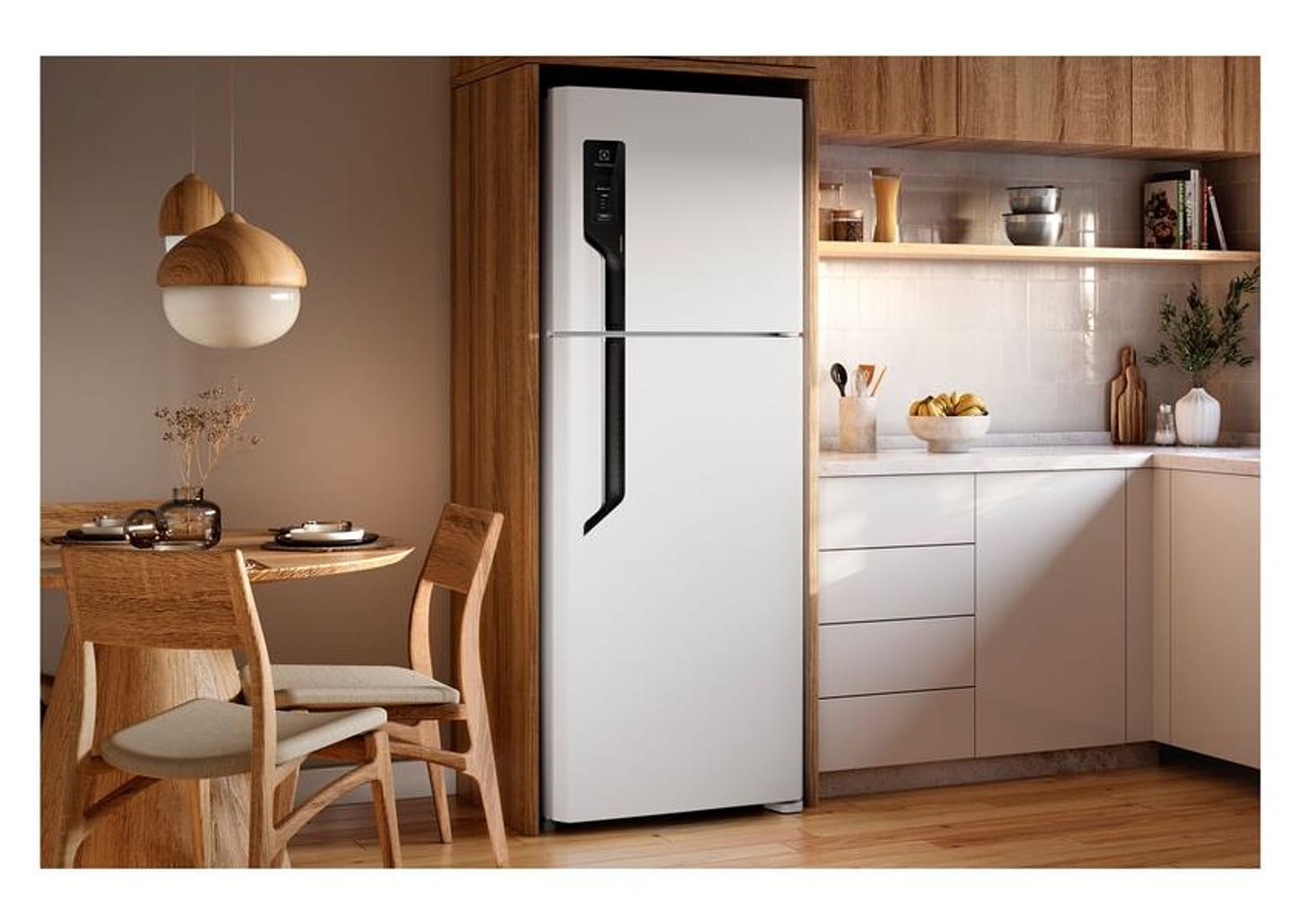 Geladeira/Refrigerador Electrolux Frost Free Duplex Branco 480L Efficient