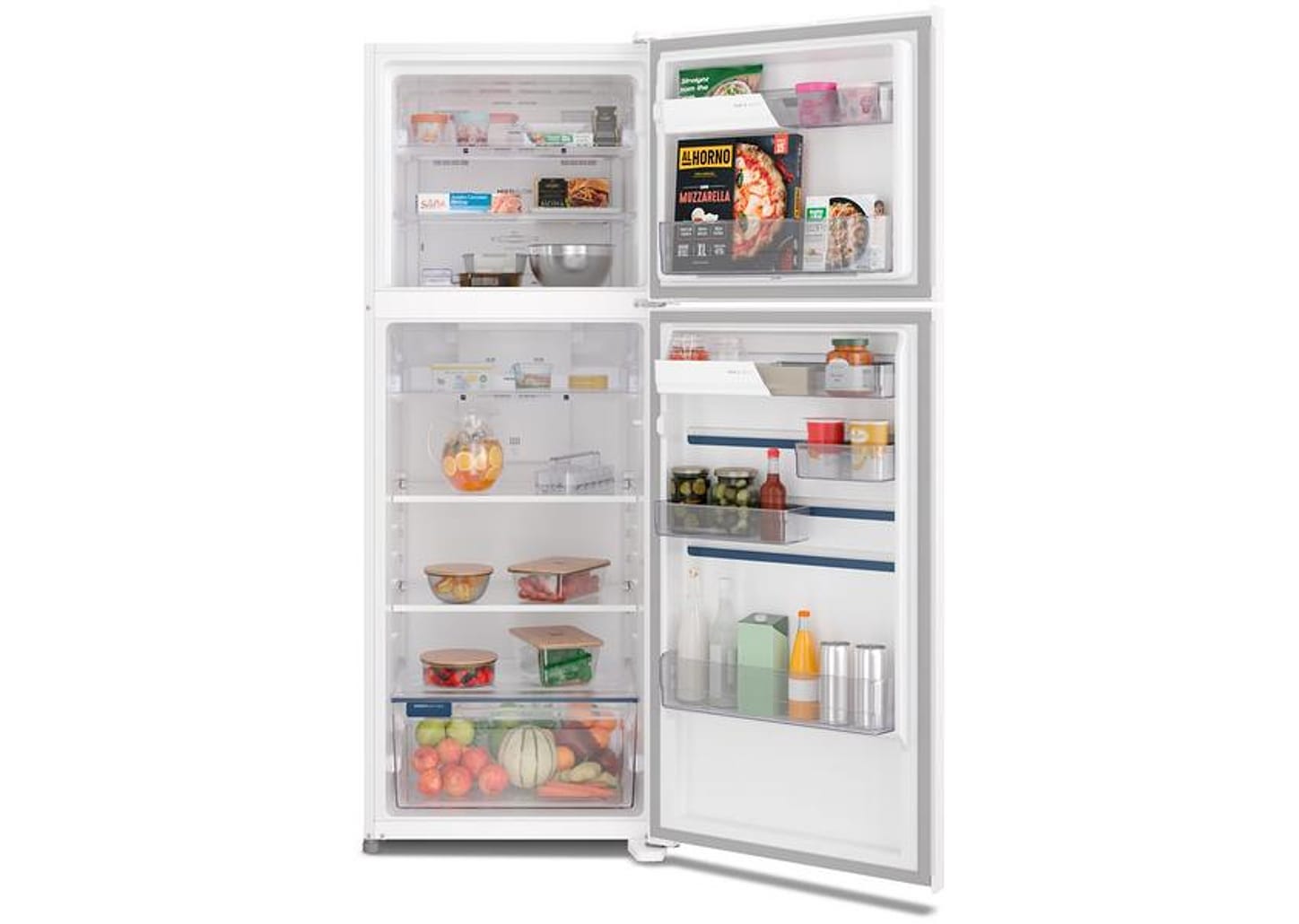Geladeira/Refrigerador Electrolux Frost Free Duplex Branca 480L Efficient TF71