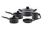 Jogo de Panelas Rochedo Antiaderente de Alumínio Grafite 5 Peças Robusta