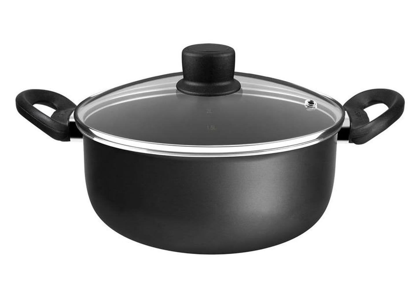 Jogo de Panelas Rochedo Antiaderente de Alumínio Grafite 5 Peças Robusta