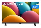 Smart TV 32" LG HD LCD 32LR600BPSA com Alexa 2 HDMI 1.4 USB