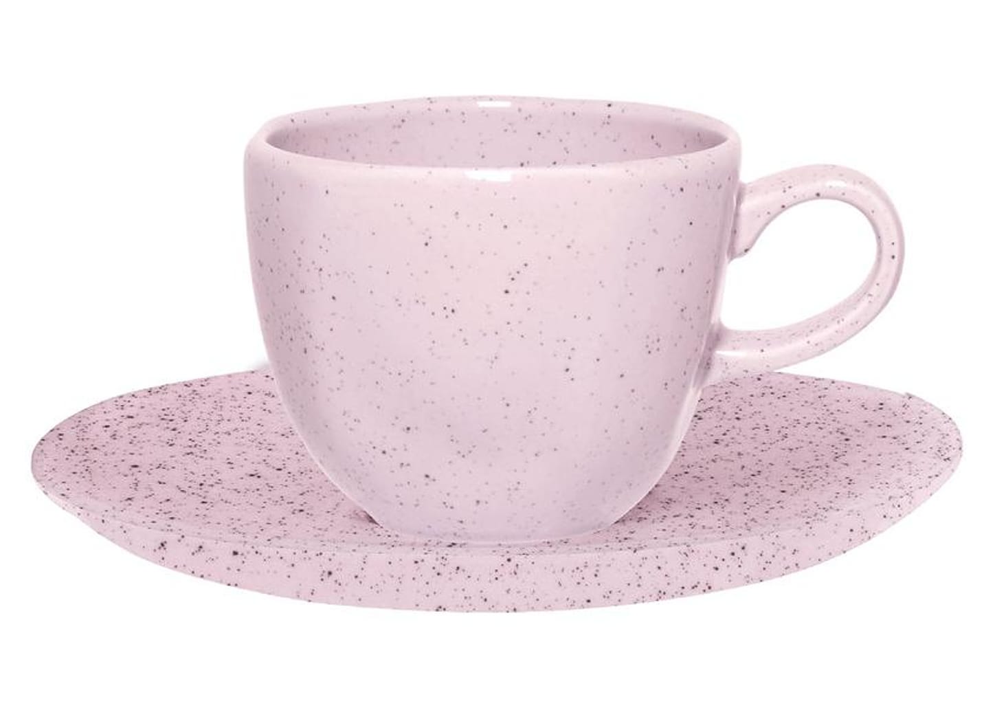 Aparelho de Jantar Chá 20 Peças Oxford Redondo Cerâmica Rosa Pink Sand