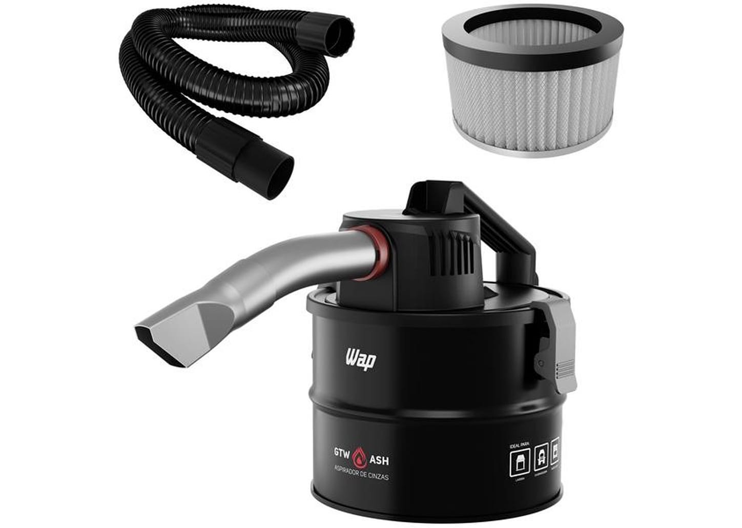 Aspirador de Cinzas Wap 1400W GTW ASH