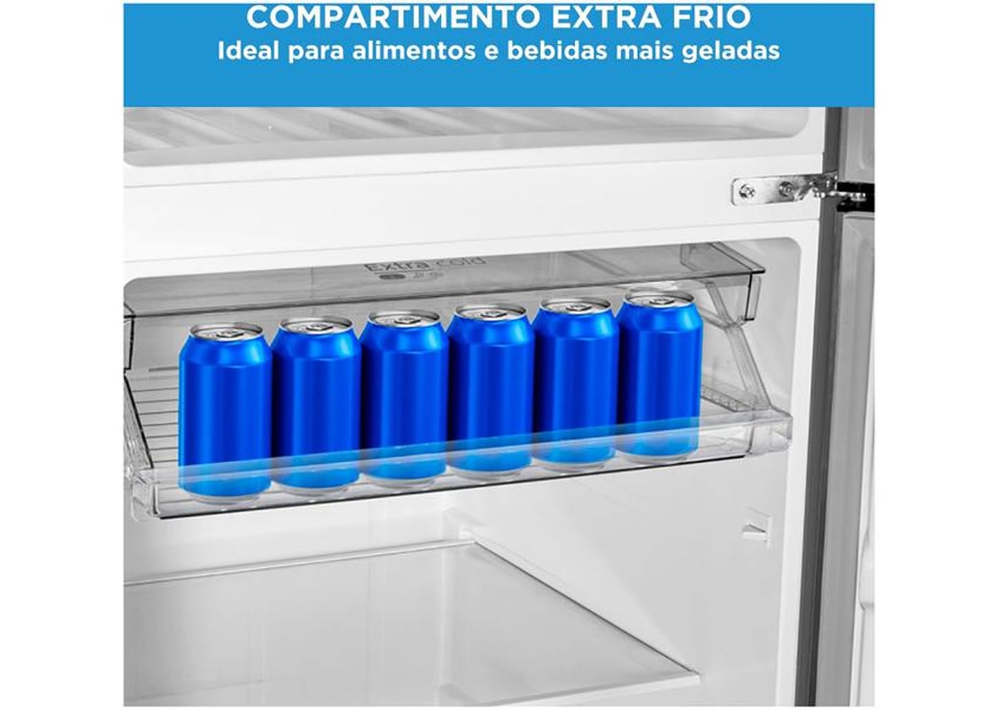Geladeira/Refrigerador Midea Frost Free 2 Portas Branca 425L MD-RT572EVD012