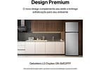 Geladeira/Refrigerador LG Frost Free Inox Duplex 461L GN-B452PFF