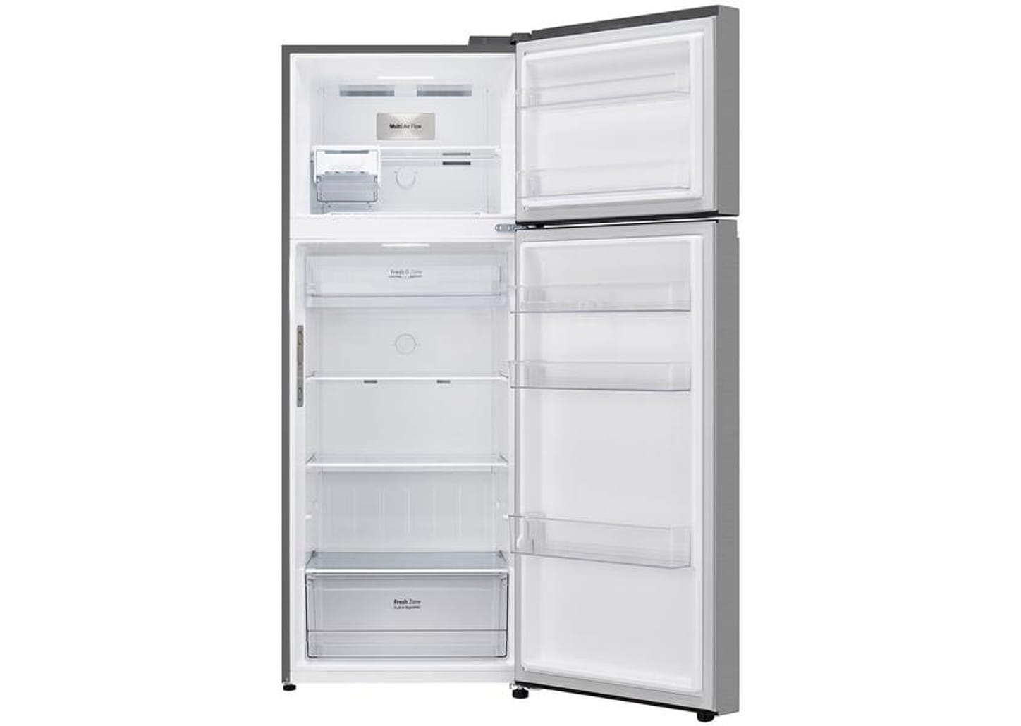 Geladeira/Refrigerador LG Frost Free Inox Duplex 461L GN-B452PFF