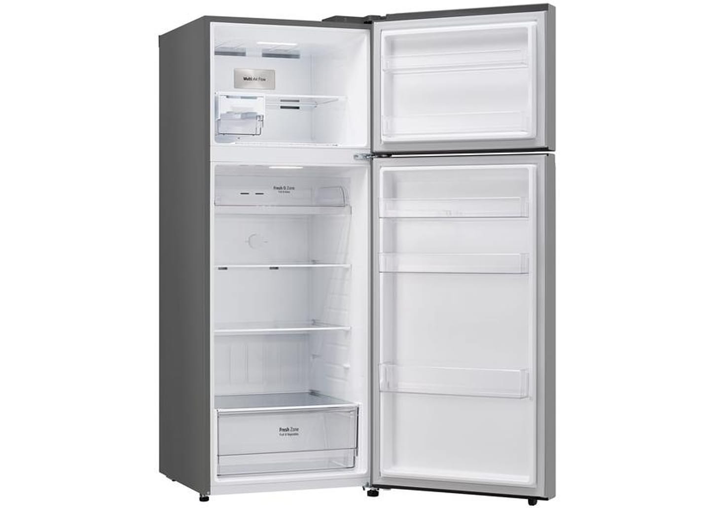 Geladeira/Refrigerador LG Frost Free Inox Duplex 461L GN-B452PFF