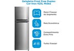 Geladeira/Refrigerador Midea Frost Free Duplex 425L MD-RT572EVD461