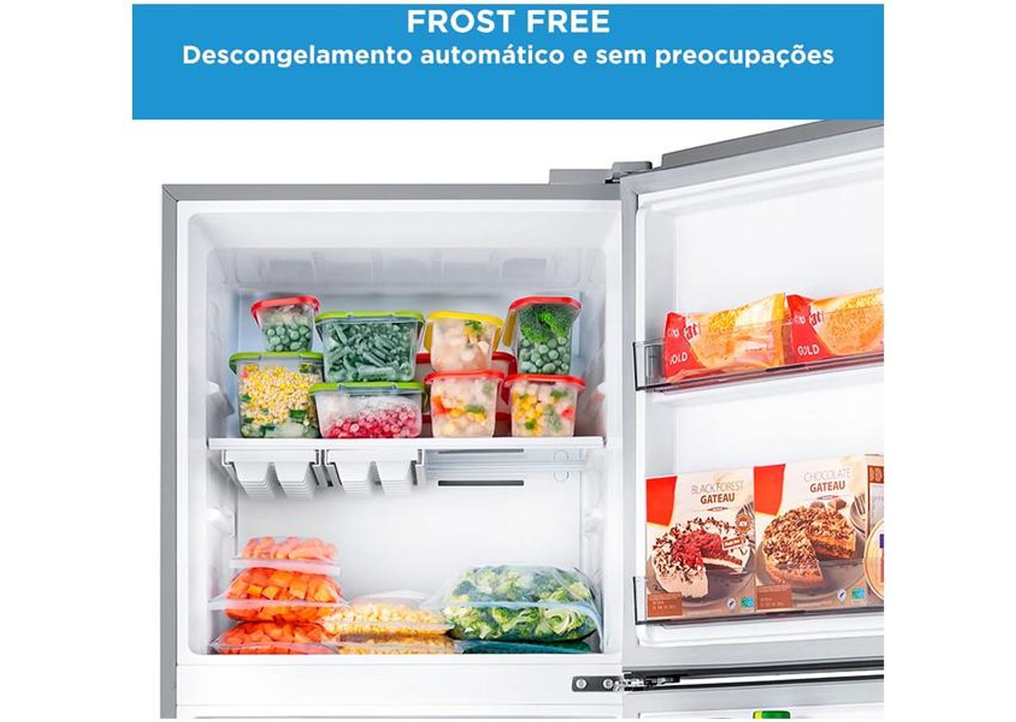 Geladeira/Refrigerador Midea Frost Free Duplex 425L MD-RT572EVD461