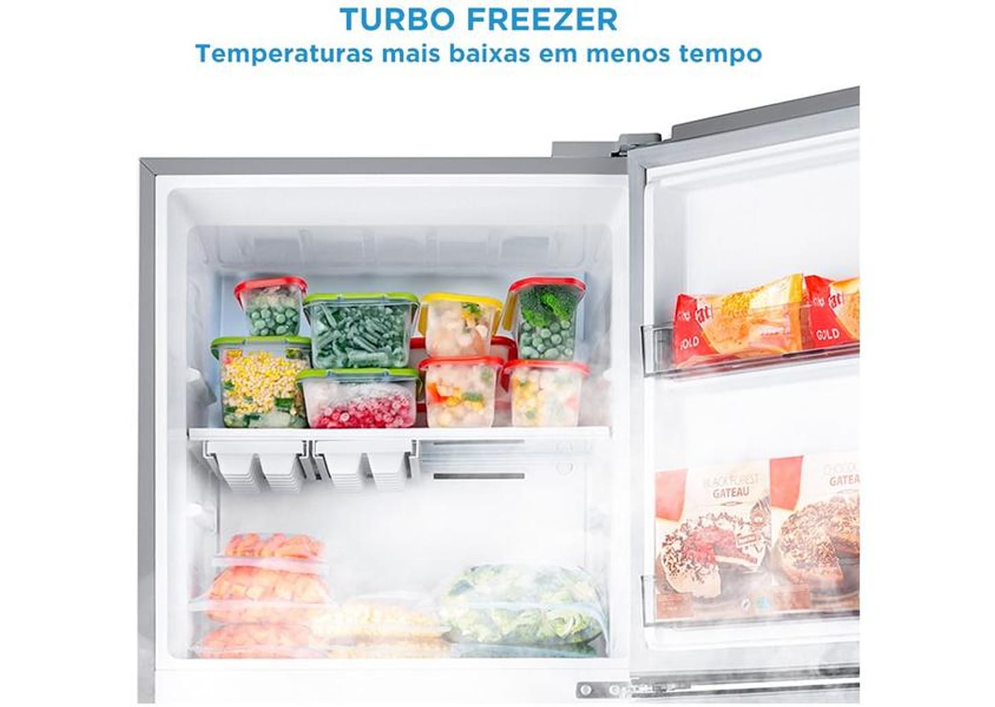 Geladeira/Refrigerador Midea Frost Free Duplex 425L MD-RT572EVD461
