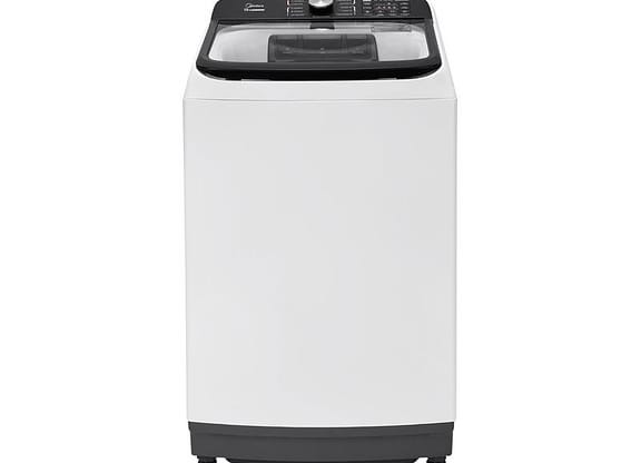 Lavadora de Roupas Midea 13kg Cesto Inox 13 Programas de Lavagem Branca Wave Agitator