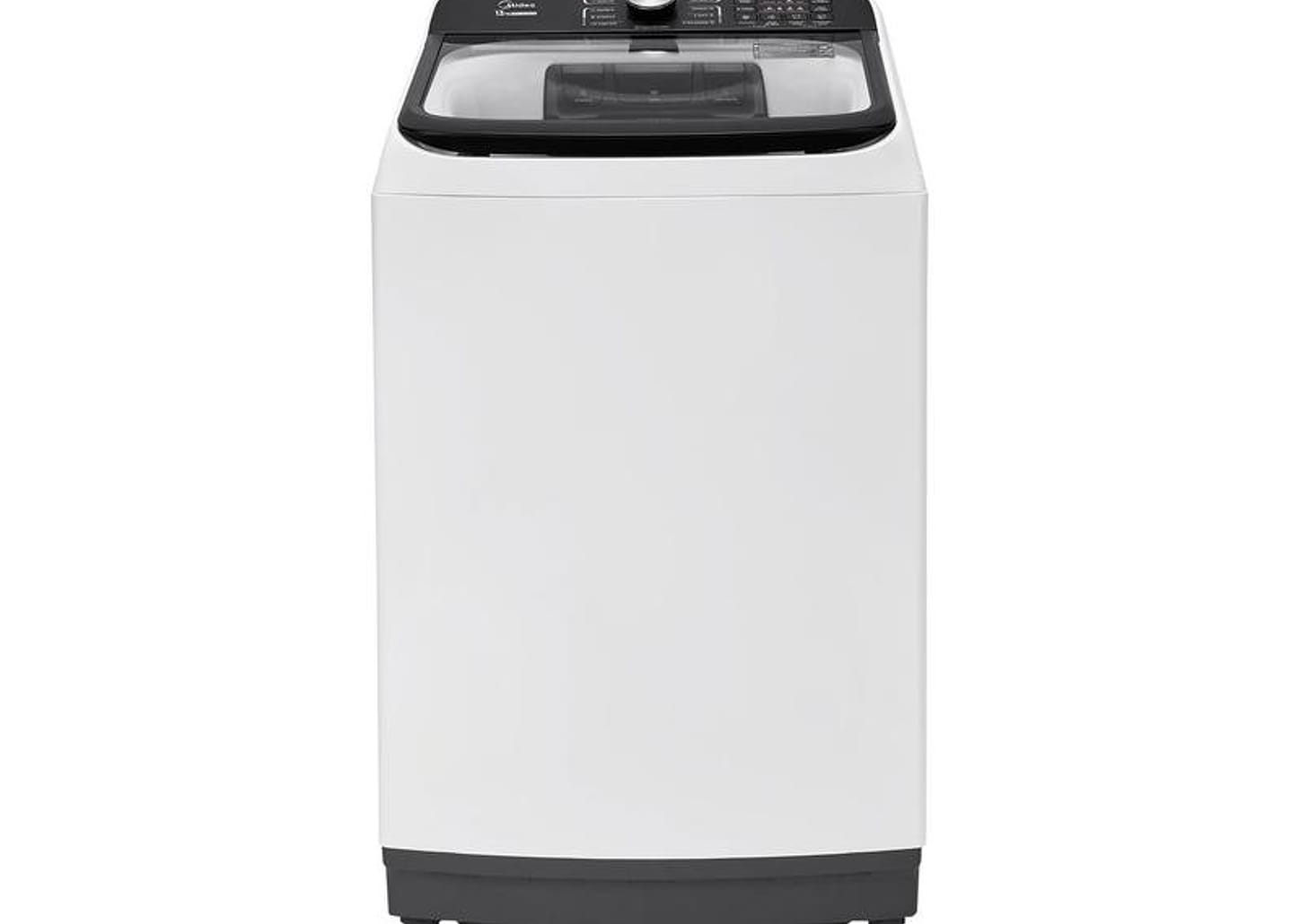 Lavadora de Roupas Midea 15kg Cesto Inox 13 Programas de Lavagem Branca Wave Agitator