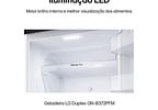 Geladeira/Refrigerador LG Frost Free Inox Duplex 375L GN-B372PFM