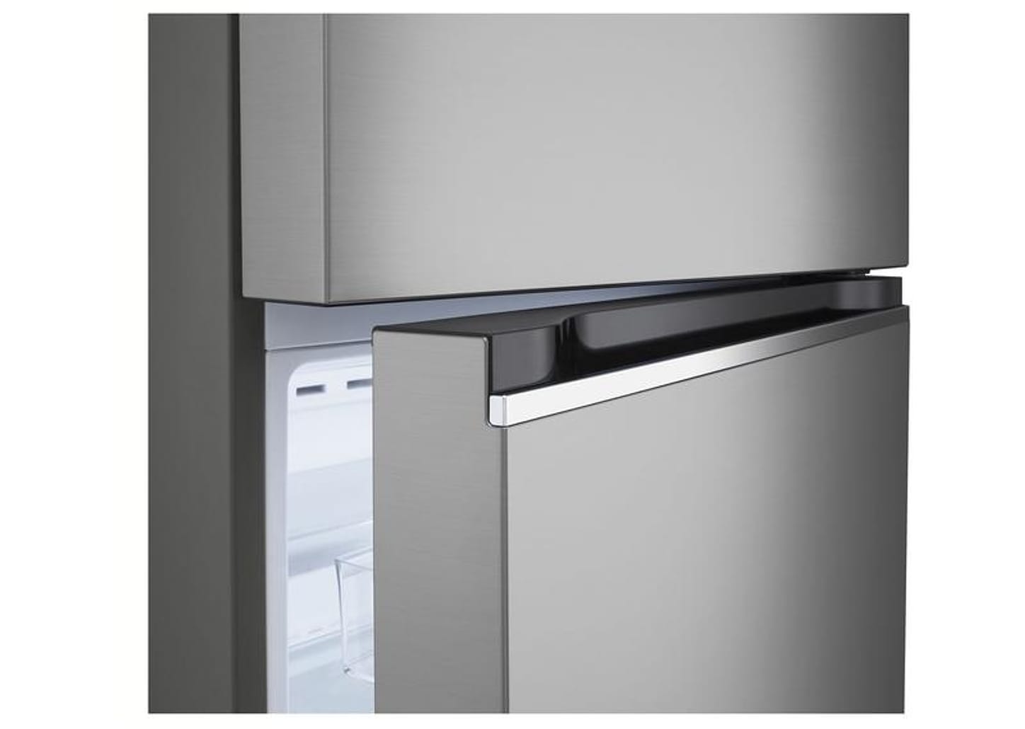 Geladeira/Refrigerador LG Frost Free Inox Duplex 375L GN-B372PFM