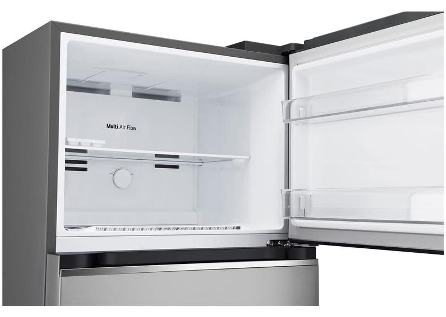 Geladeira/Refrigerador LG Frost Free Inox Duplex 375L GN-B372PFM