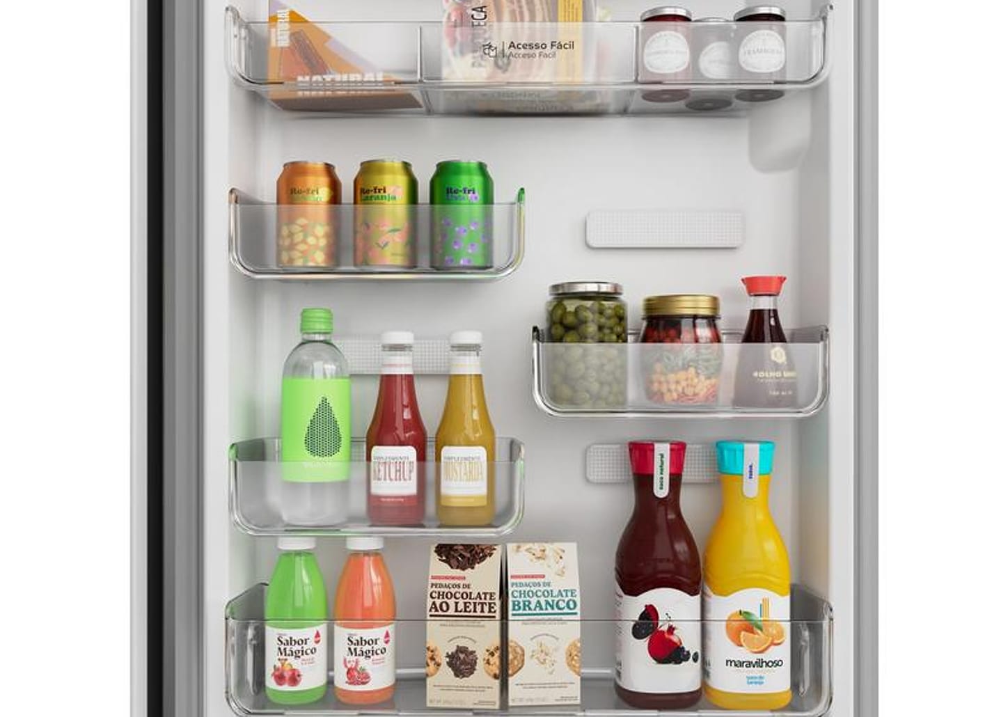 Geladeira/Refrigerador Consul Frost Free Duplex 451L CRM53FK