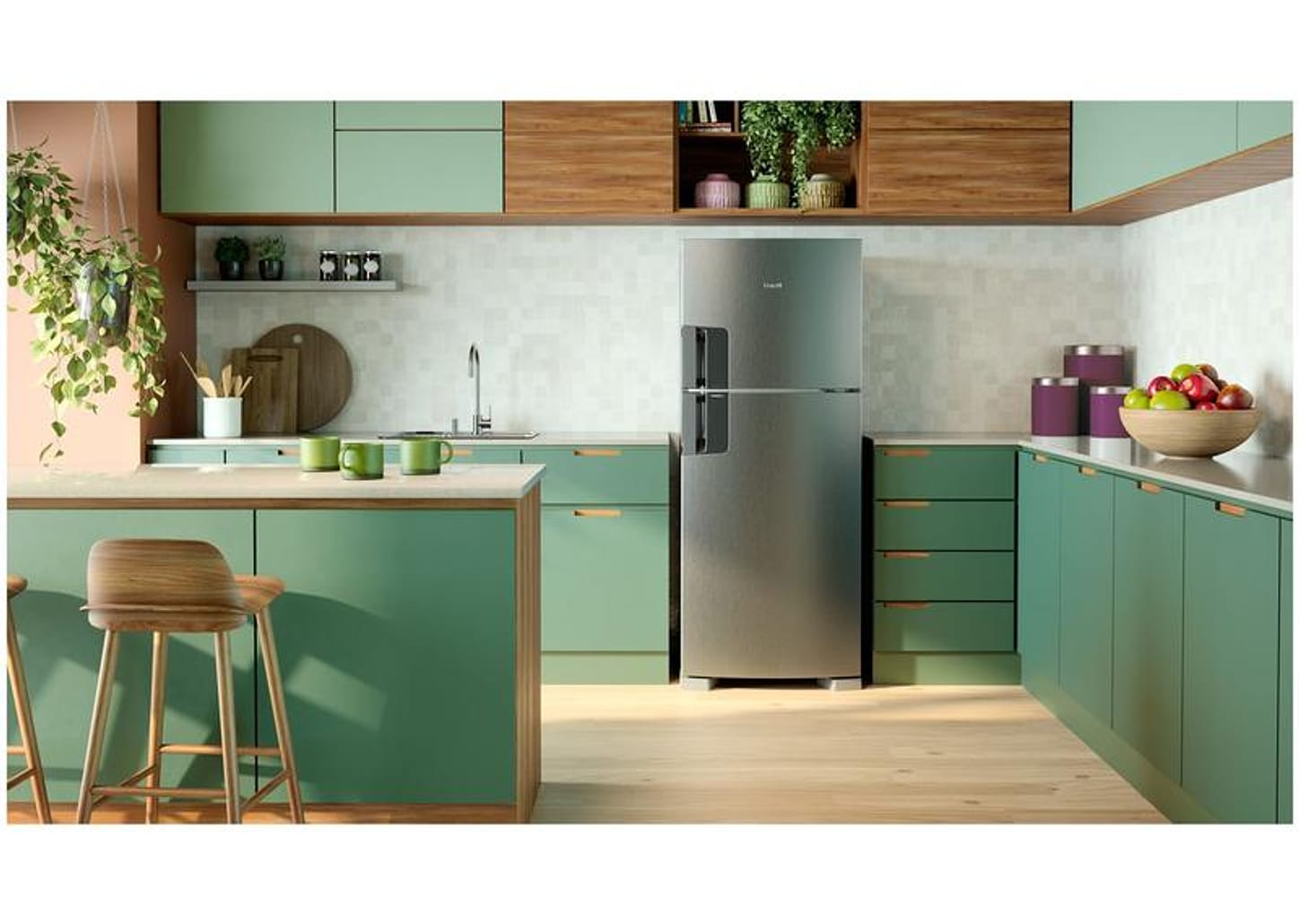 Geladeira/Refrigerador Consul Frost Free Duplex 410L CRM50LK