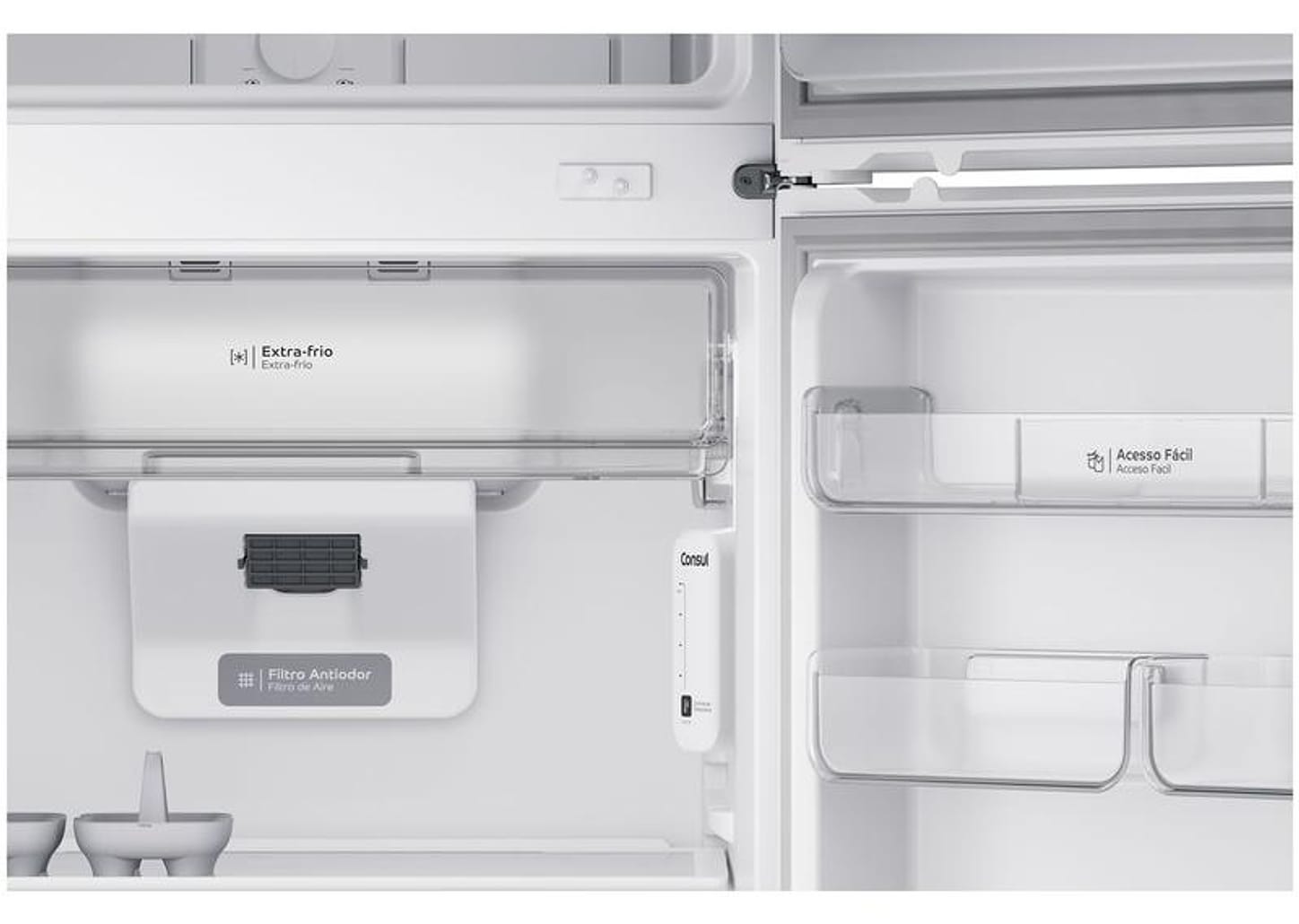 Geladeira/Refrigerador Consul Frost Free Duplex Branca 410L CRM50LB