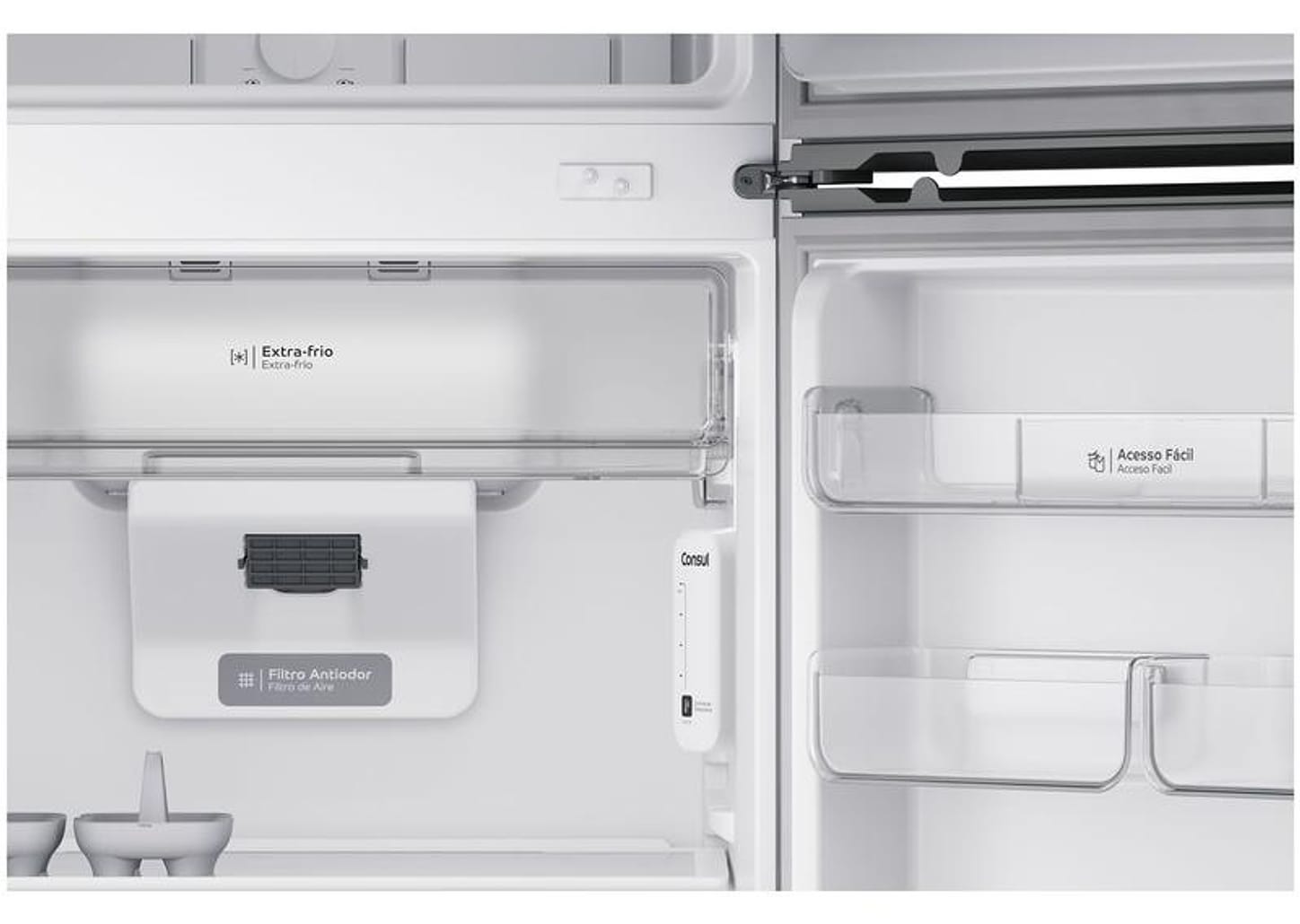 Geladeira/Refrigerador Consul Frost Free Duplex 410L CRM50LK