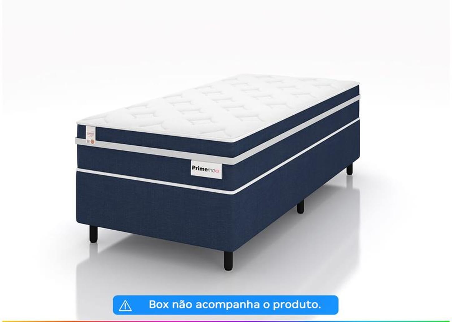 Colchão Solteiro Padrão Plumatex de Molas Ensacadas 25x88X188cm Prime - Prime